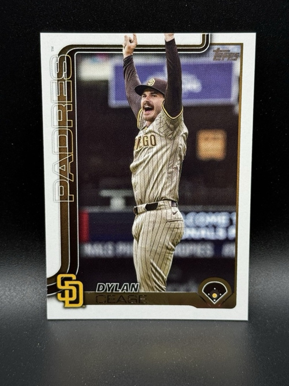 Dylan Cease 2025 Topps Series 1 #58 San Diego Padres Baseball Card